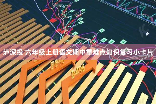 泸深投 六年级上册语文期中重难点知识复习小卡片